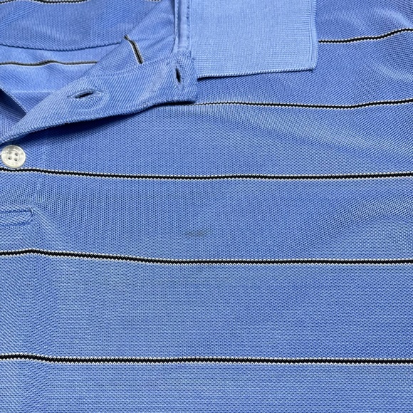 Bundle/Set 2 Chaps Golf Stay-Dry Men’s Stripped Short Sleeve Athletic Polo Shirt - Picture 7 of 15